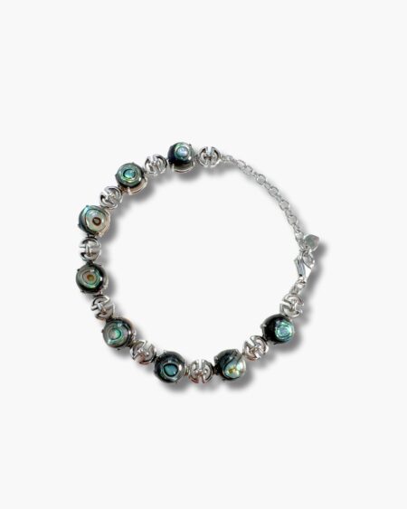 Round Cabochon Link to Link Bracelet