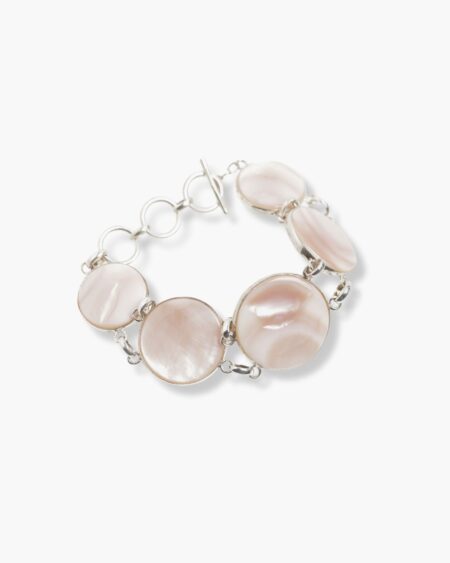 Round Flat Loop Toggle Bracelet