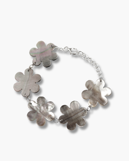 Flower Chained Bracelet