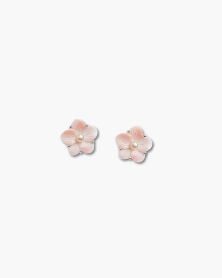 Simple Flower Stud Earrings