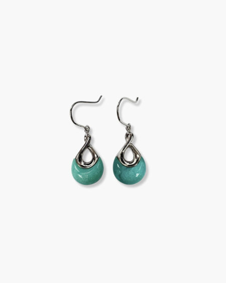 Amazonite Hook Earrings
