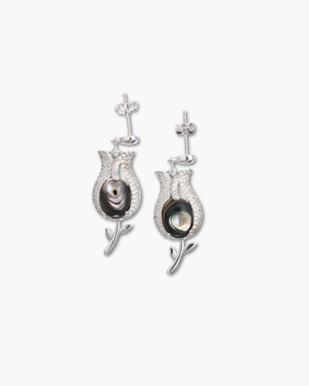 Fancy Flower Bud Earrings