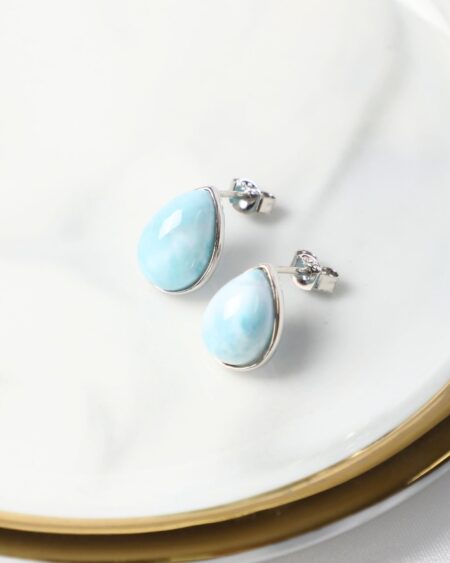 Larimar Earrings