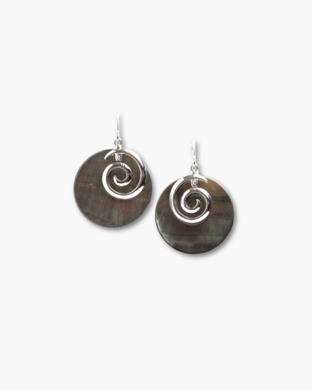 Round Whirly Style Earrings