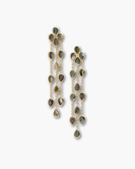 Fancy Rain Drop Chandelier Earrings