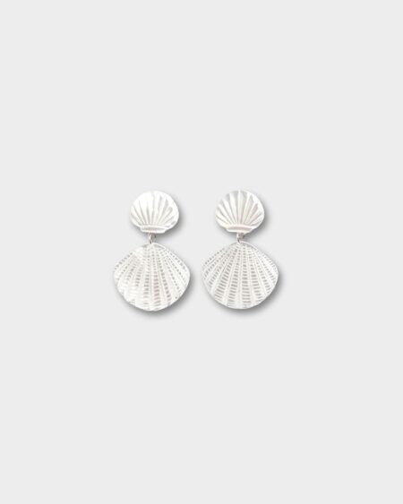 Ocean Shell Stud Earrings