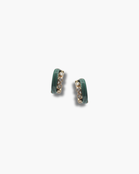 Simple Grace Ring Shape Stud Earrings