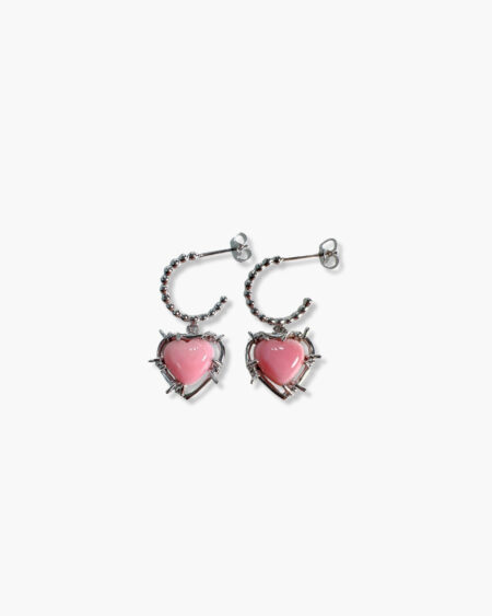 Heart Stud Earrings