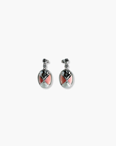 Simple Oval Shape Stud Earrings
