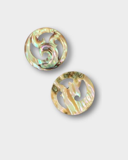 Round Filigree, Abalone