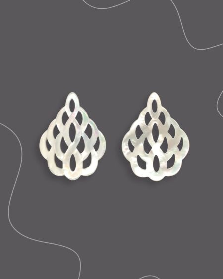 Crown Filigree, White MOP