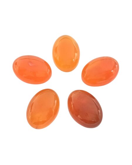 Red Chalcedony Oval Cabochon