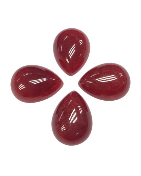 Dyed Quartz Pear Shaped Cabochon