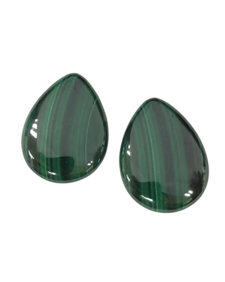 Malachite Pear Shaped Cabochon