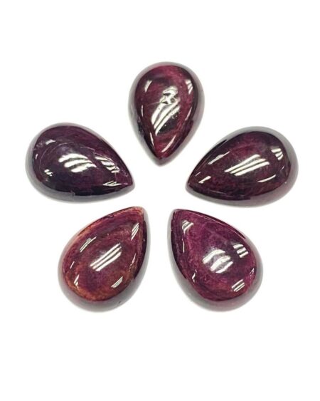 Purple Spiny Oyster Pear Shaped Cabochon