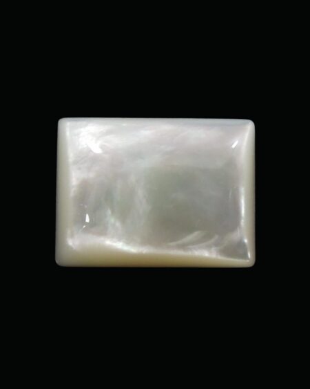 Cabochon Rectangle White Mother of Pearl