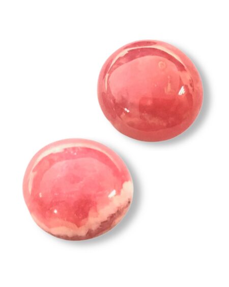 Round Cabochons, Rhodocrosite