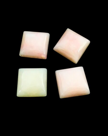 Cabochon Square Pink Opal