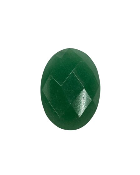 Facet Oval Green Aventurine