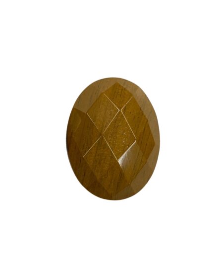 Facet Oval Yellow Jasper