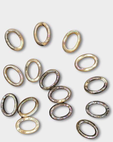Oval Ring, Abalone