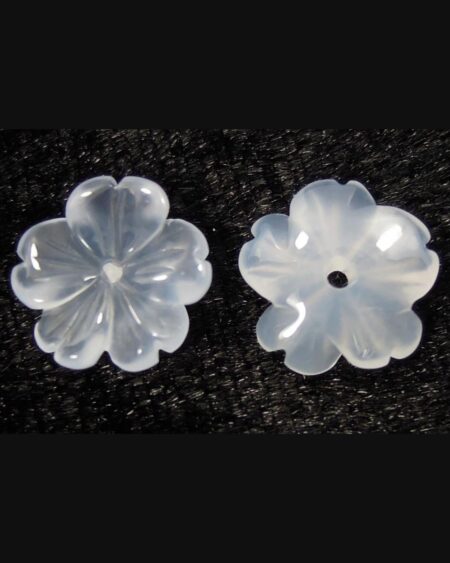 Blue Chalcedony Flower