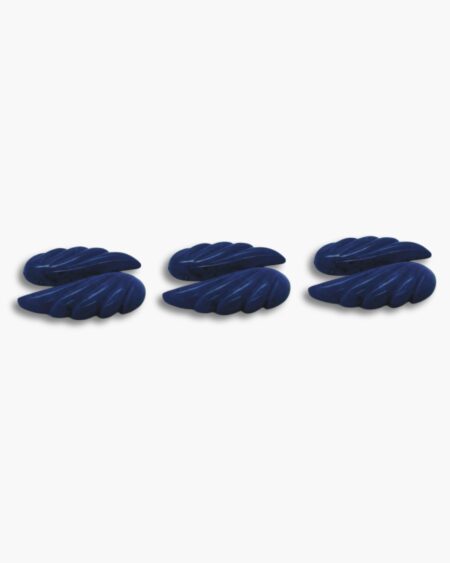 Lapis Carved Wing Design