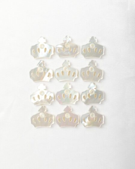 White MOP Crown