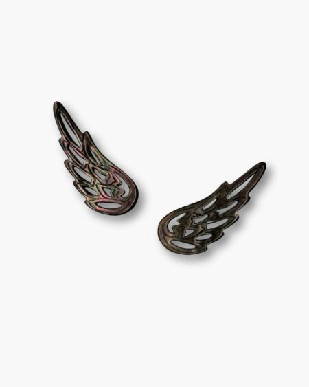 Wing Filigree, Black MOP