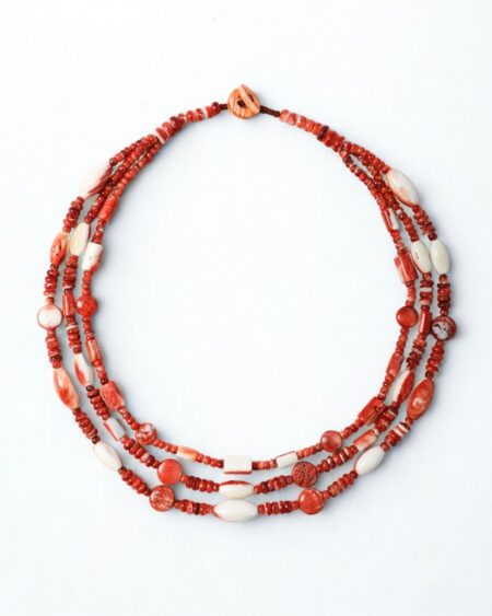 Natural Spiny Oyster Shell Necklace
