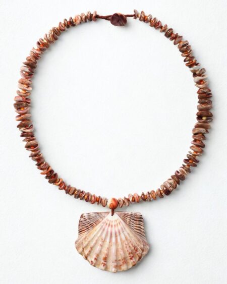 Natural Lion Paw Shell Necklace