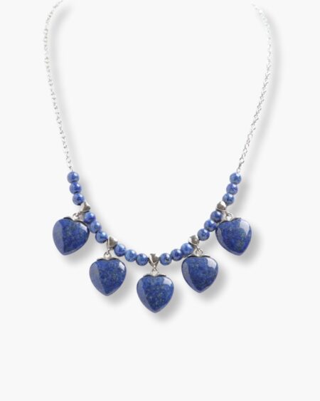 Five Heart Drops Necklace