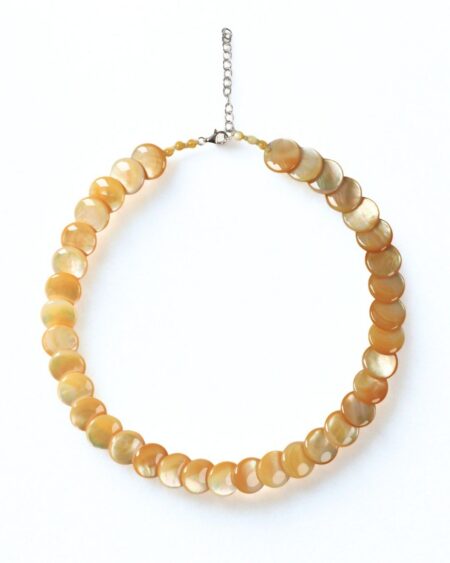 Gold Lip Shell Necklace