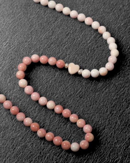 Dual Pink Queen Conch Ocean Necklace