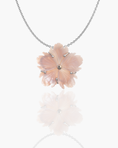 Sterling Silver Flower Pendant