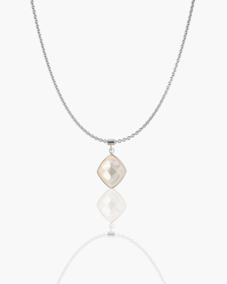 Faceted Rhombus Pendant