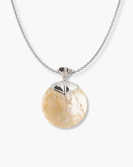 Silver Round Pendant
