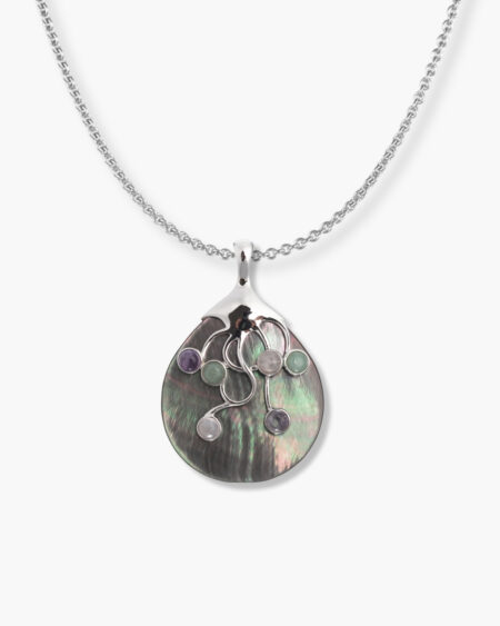 Mini Stones Droplet Pendant