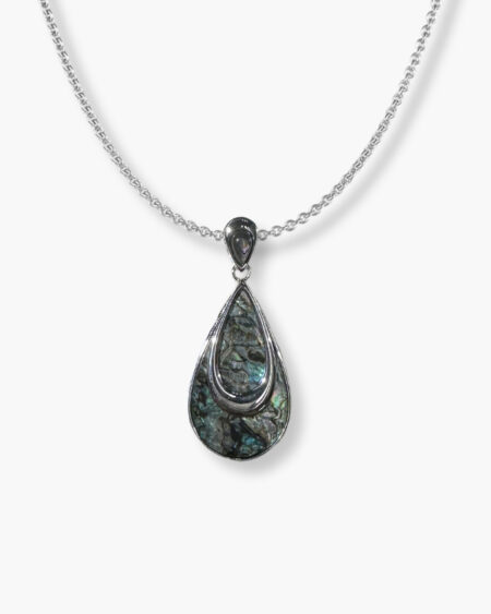 Droplet Silver Pendant