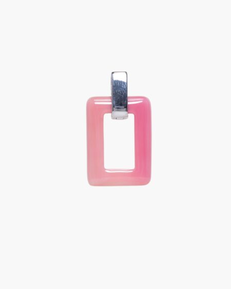 Hallow Rectangle Shaped Pendant