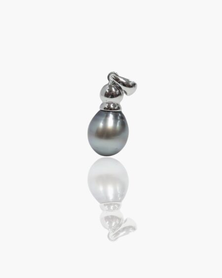 Tahitian Black Pearl Drop Pendant