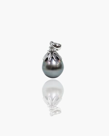 Tahitian Black Pearl Drop Pendant