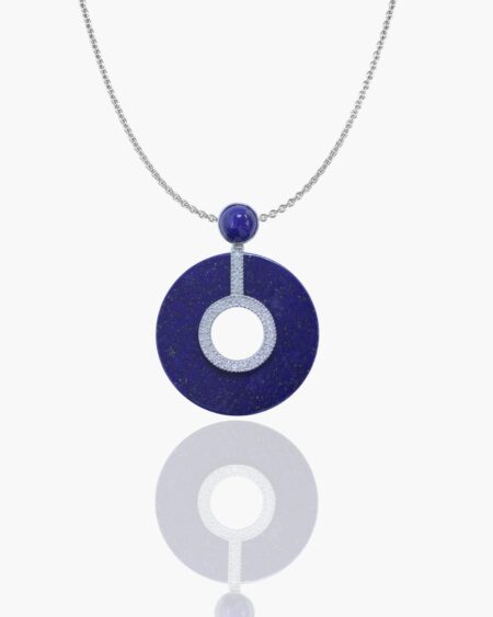 Hallow Round Shaped Pendant