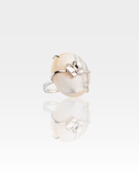 Butterfly On The Rock Ring