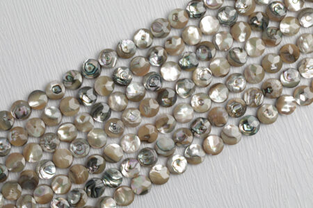 Faceted Circle Shape Strand