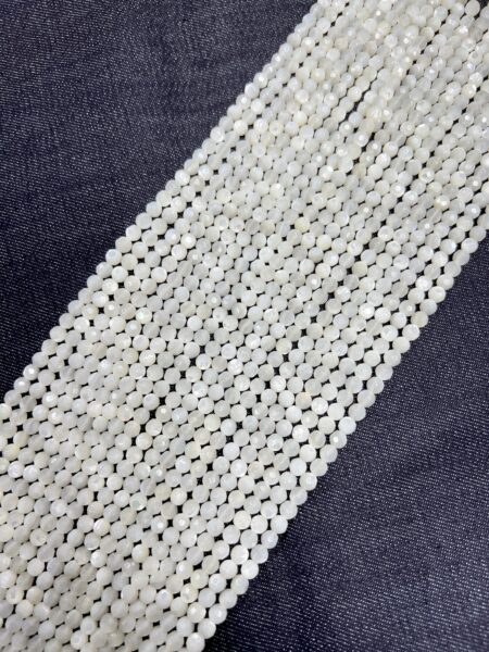 Faceted Round Bead Strand