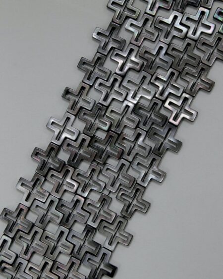 Hollow Center Square Cross Strand