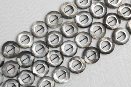 Faceted Hollow Circle Strand
