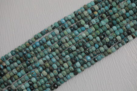 Turquoise Rondelle (Faceted) Strand